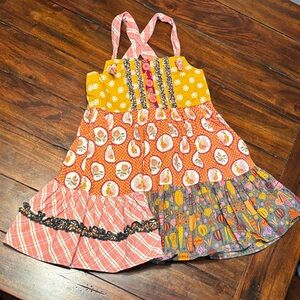 Matilda Jane multicolored Dress size 4T